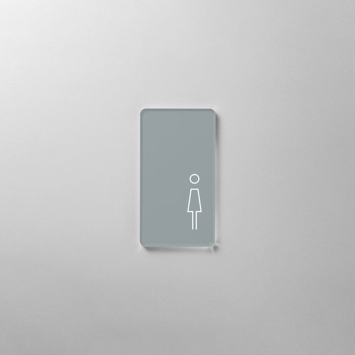 ACRYLIC INFO SIGN - PIECE OF SIGN