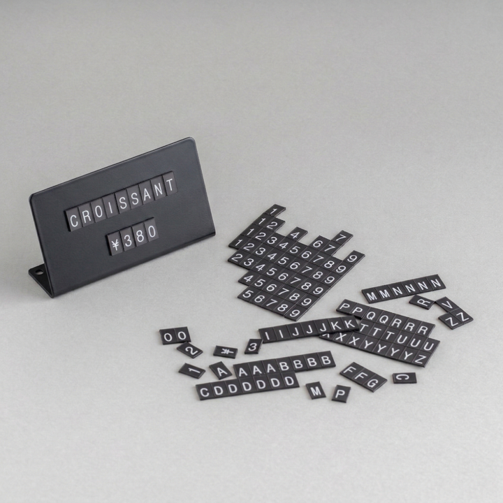 L-SHAPED PRICE POP スタンド - 5 SET