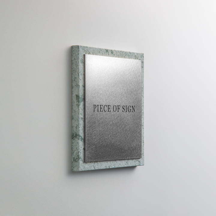 THE DOOR PLATE - 異素材MIX - くり抜き仕上げ