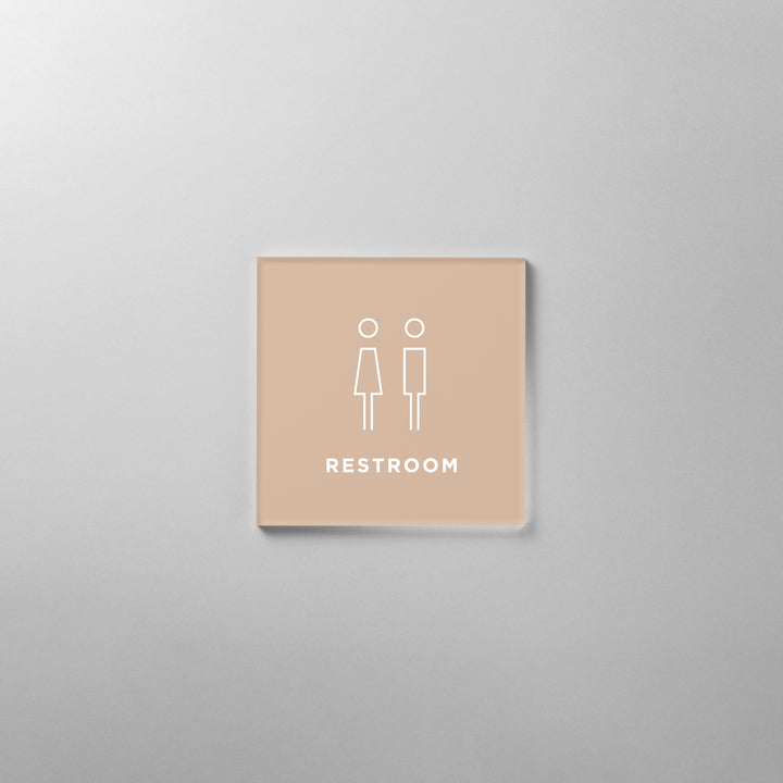 ACRYLIC INFO SIGN - PIECE OF SIGN