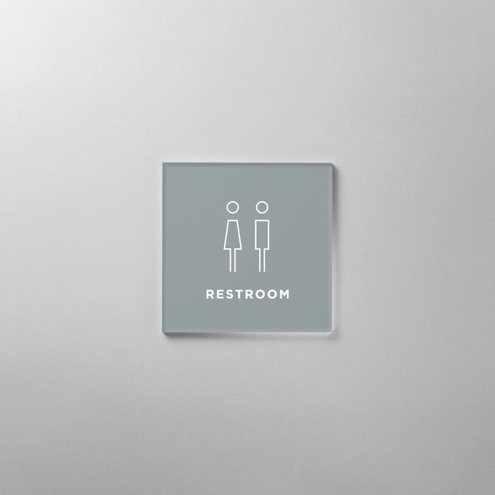 ACRYLIC INFO SIGN - PIECE OF SIGN