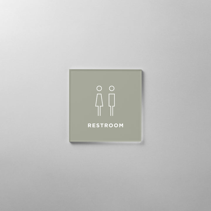 ACRYLIC INFO SIGN - PIECE OF SIGN