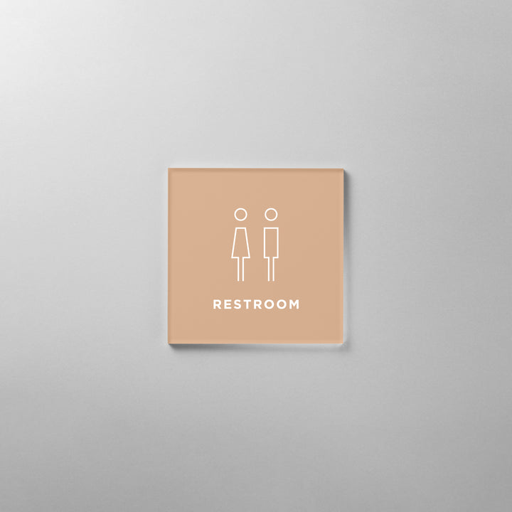 ACRYLIC INFO SIGN - PIECE OF SIGN