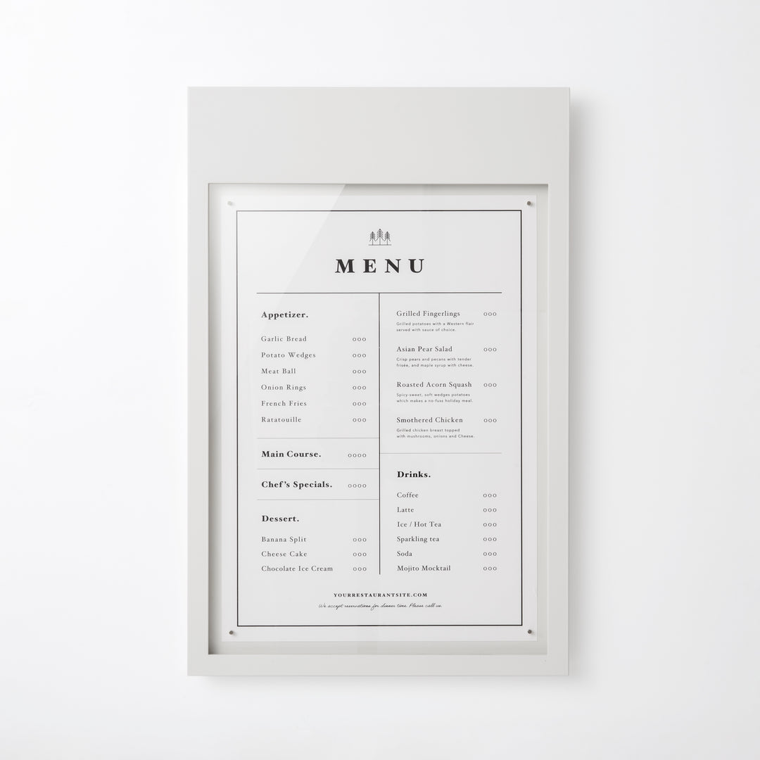 メニューサイン