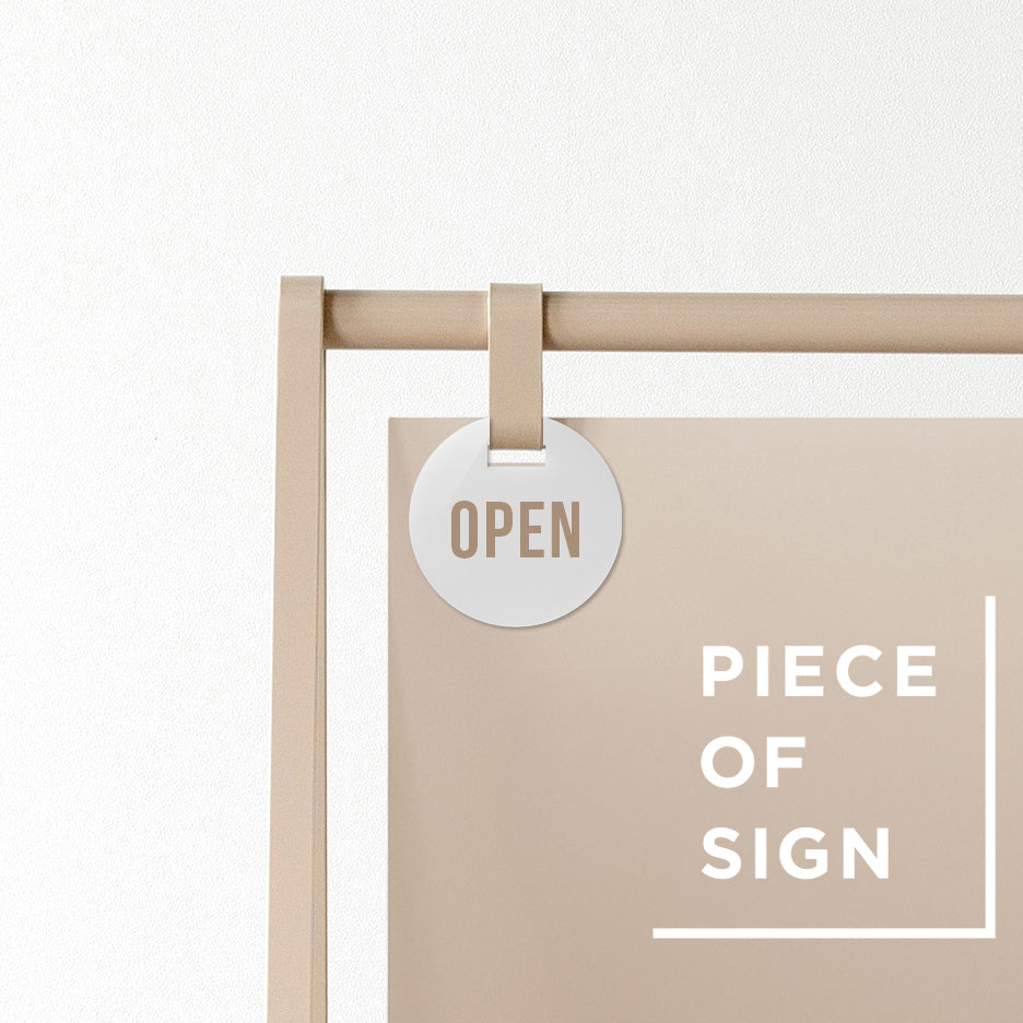 MINI OPEN & CLOSED プレートサイン