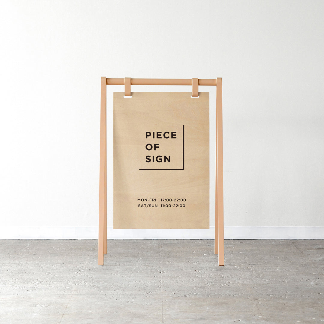 PIECE OF SIGNスタンドサインL-size ベージュフレーム AP-_1_2_8e0819bf-cd3d-4813-