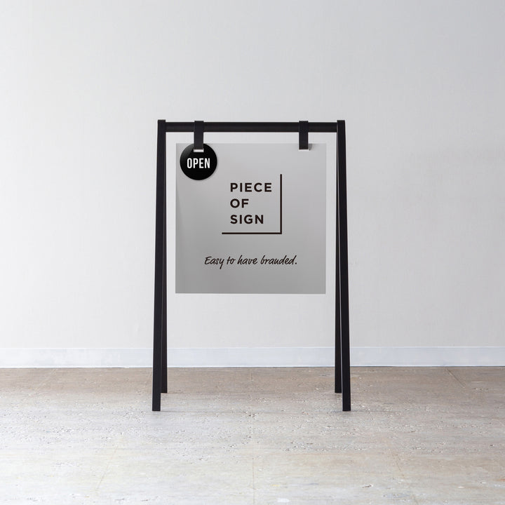 MINI OPEN & CLOSED プレートサイン - PIECE OF SIGN