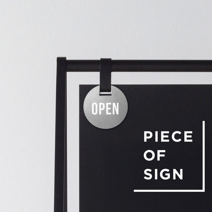 MINI OPEN & CLOSED プレートサイン - PIECE OF SIGN