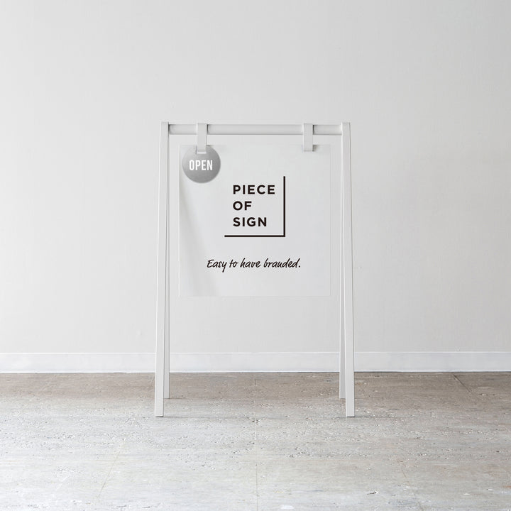 MINI OPEN & CLOSED プレートサイン - PIECE OF SIGN