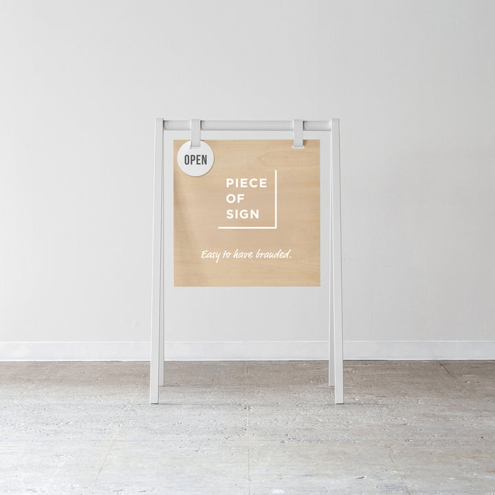 MINI OPEN & CLOSED プレートサイン - PIECE OF SIGN