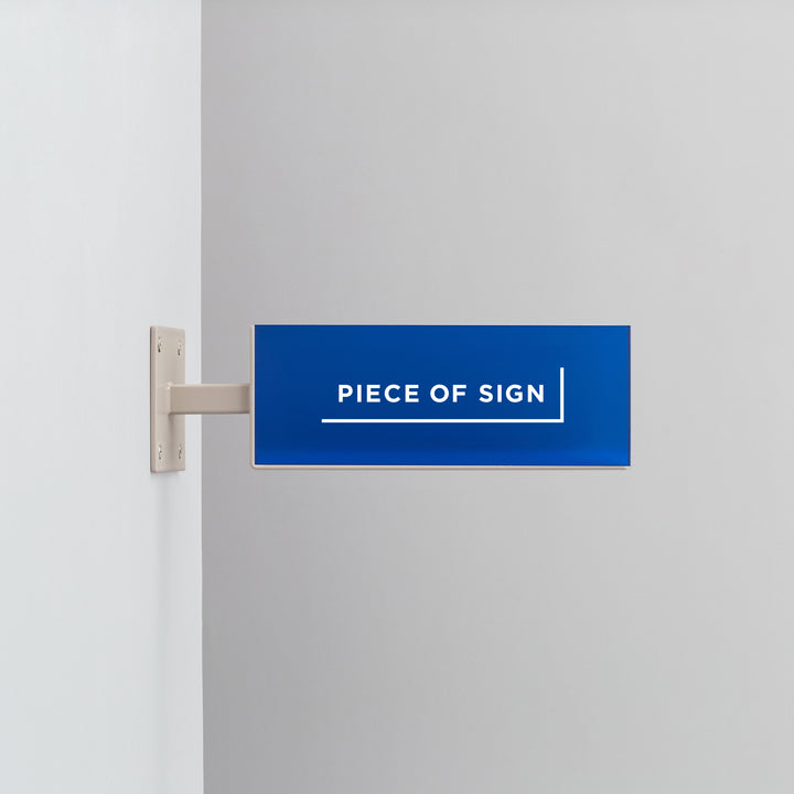 BLOCK ウォールサイン - カラーアクリル - PIECE OF SIGN