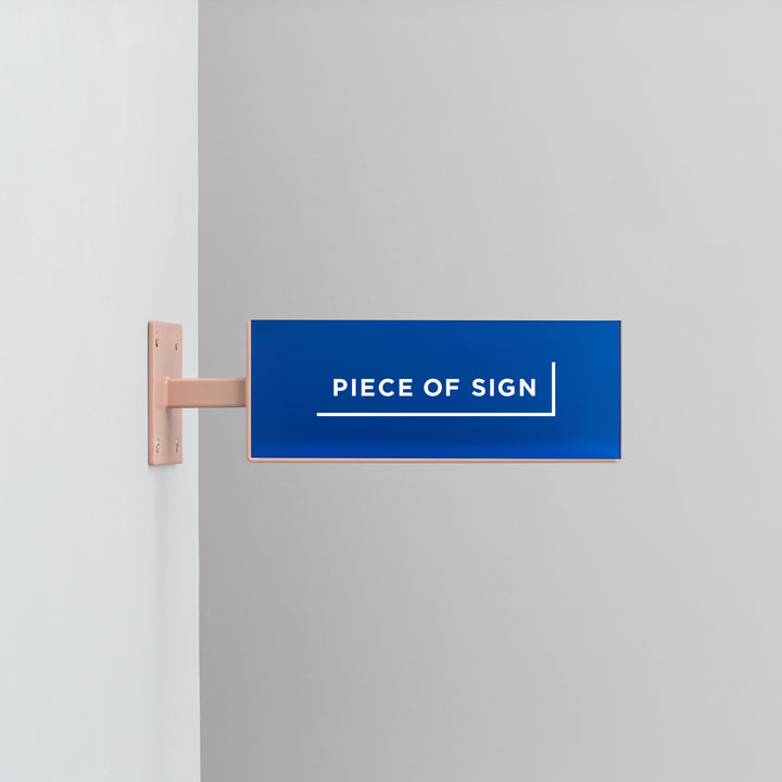 【OUTLET】BLOCK ウォールサイン - カラーアクリル - PIECE OF SIGN
