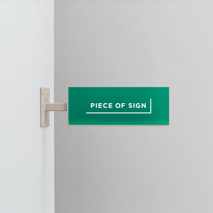 BLOCK ウォールサイン - カラーアクリル - PIECE OF SIGN
