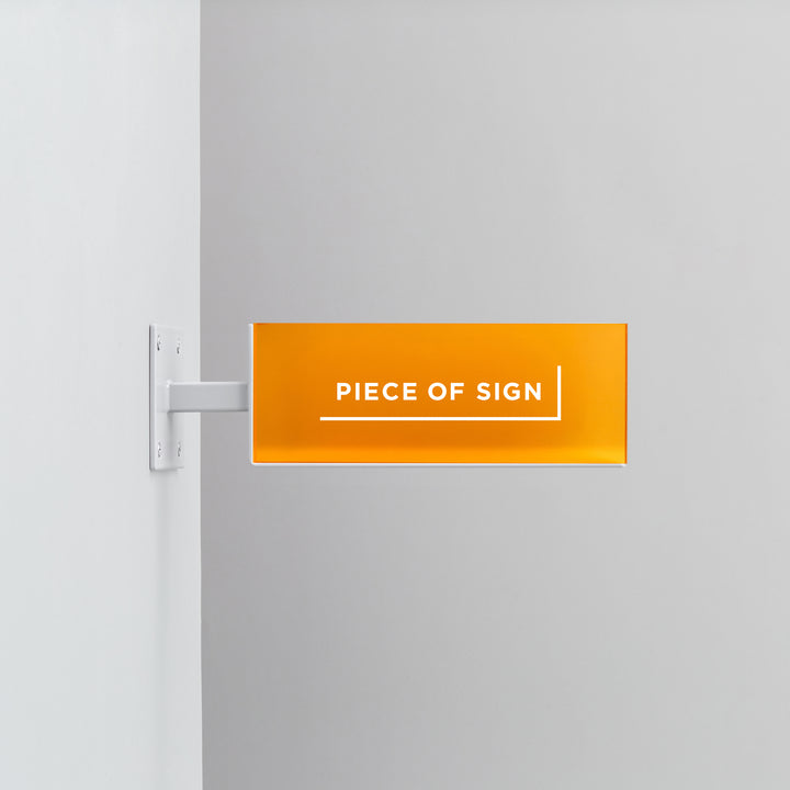 BLOCK ウォールサイン - カラーアクリル - PIECE OF SIGN