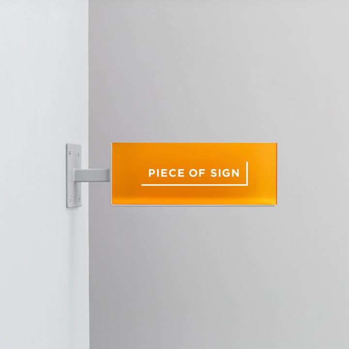 BLOCK ウォールサイン - カラーアクリル - PIECE OF SIGN