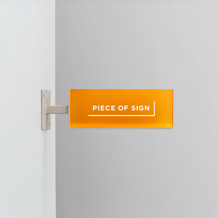 BLOCK ウォールサイン - カラーアクリル - PIECE OF SIGN
