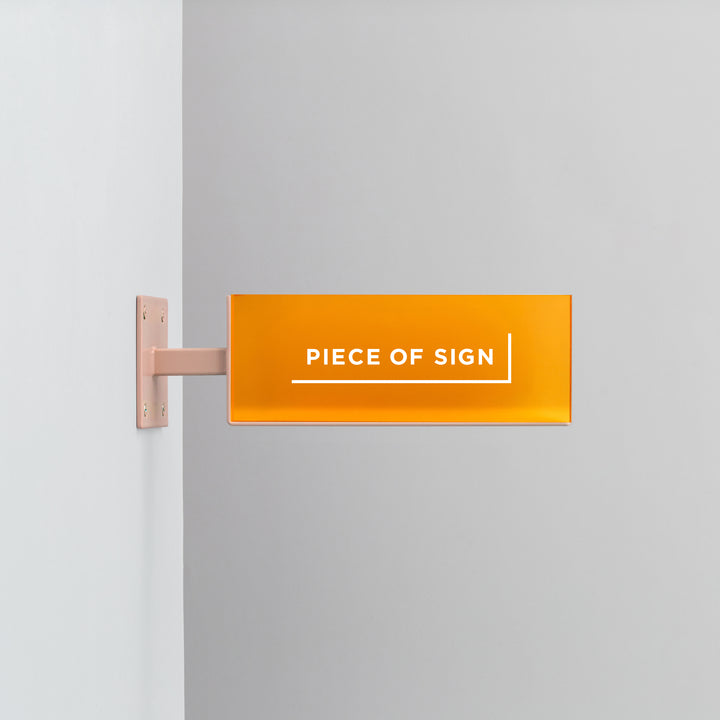【OUTLET】BLOCK ウォールサイン - カラーアクリル - PIECE OF SIGN