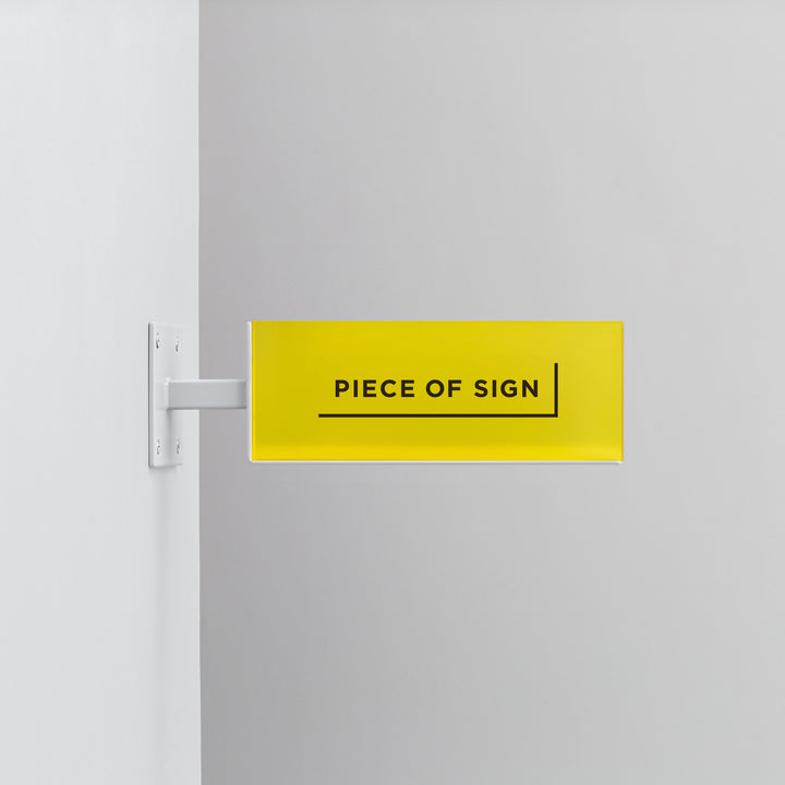 BLOCK ウォールサイン - カラーアクリル - PIECE OF SIGN