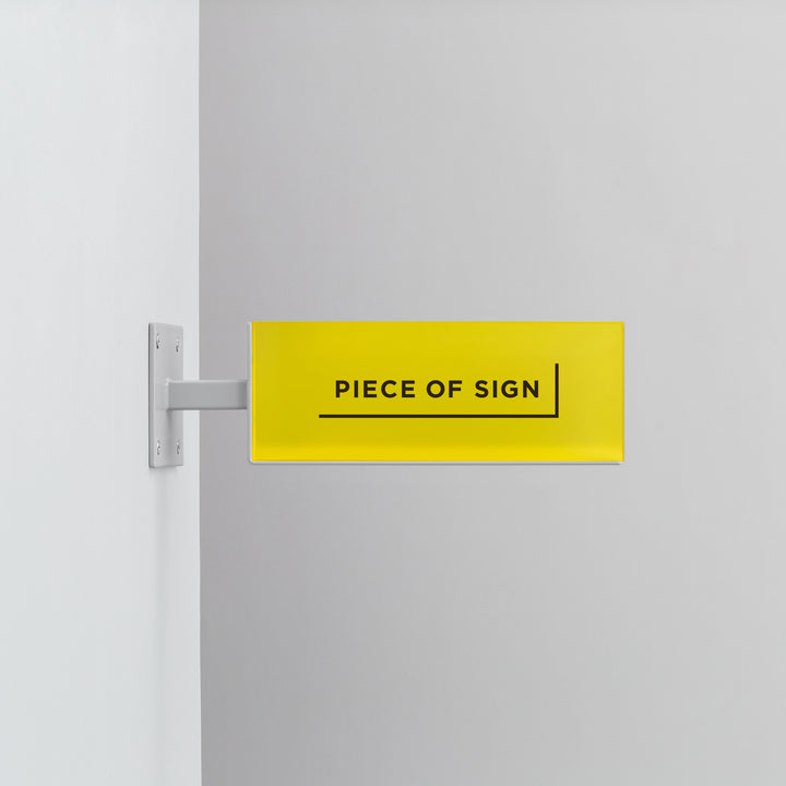 BLOCK ウォールサイン - カラーアクリル - PIECE OF SIGN