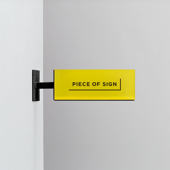 BLOCK ウォールサイン - カラーアクリル - PIECE OF SIGN