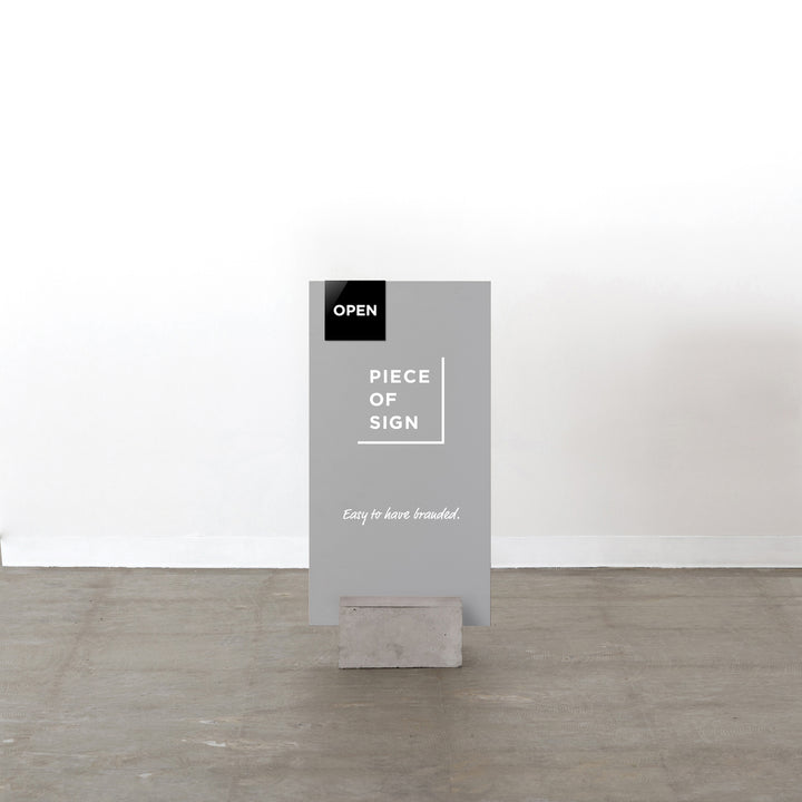 MINI OPEN & CLOSED プレートサイン - PIECE OF SIGN