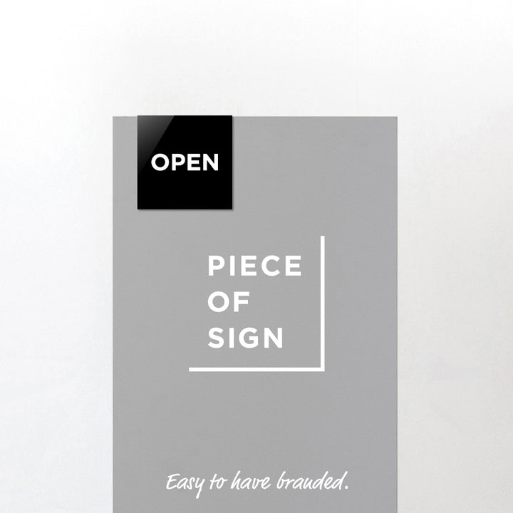 MINI OPEN & CLOSED プレートサイン - PIECE OF SIGN