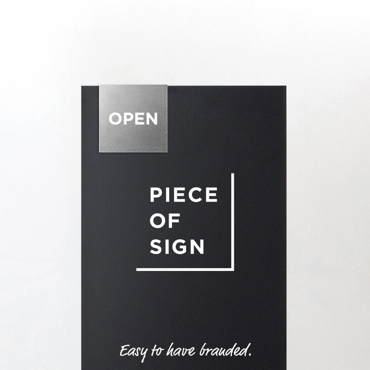 MINI OPEN & CLOSED プレートサイン - PIECE OF SIGN