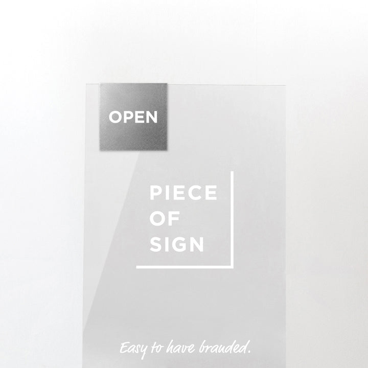 MINI OPEN & CLOSED プレートサイン - PIECE OF SIGN