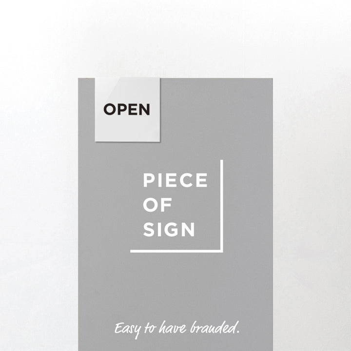 MINI OPEN & CLOSED プレートサイン - PIECE OF SIGN