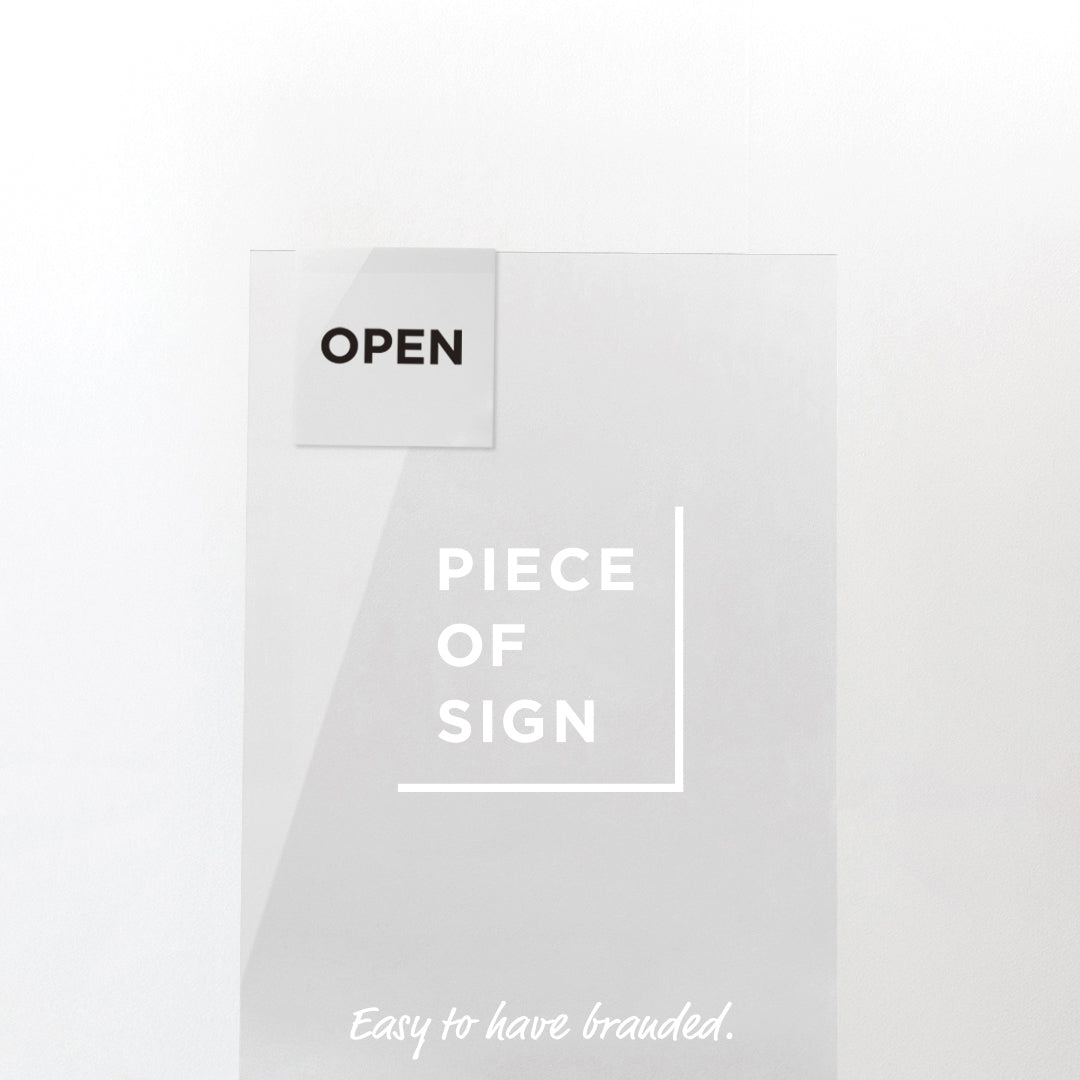 MINI OPEN & CLOSED プレートサイン