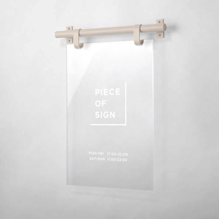 HANGING ウォールサイン 壁掛け L-SIZE - PIECE OF SIGN