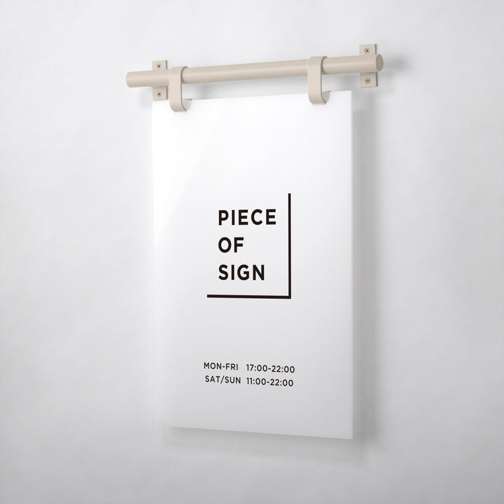 HANGING ウォールサイン 壁掛け L-SIZE - PIECE OF SIGN