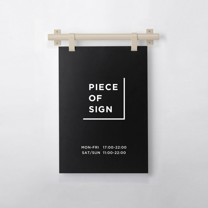 HANGING ウォールサイン 壁掛け L-SIZE - PIECE OF SIGN