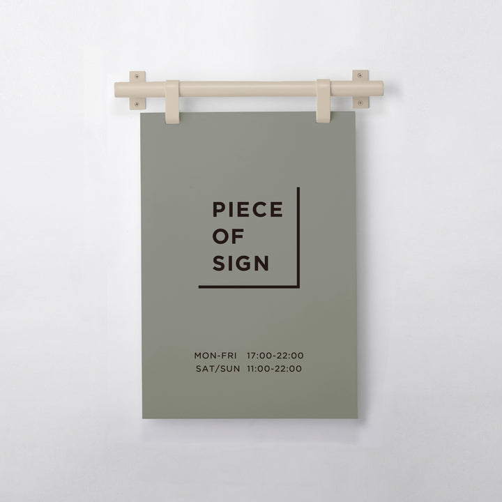 HANGING ウォールサイン 壁掛け L-SIZE - PIECE OF SIGN