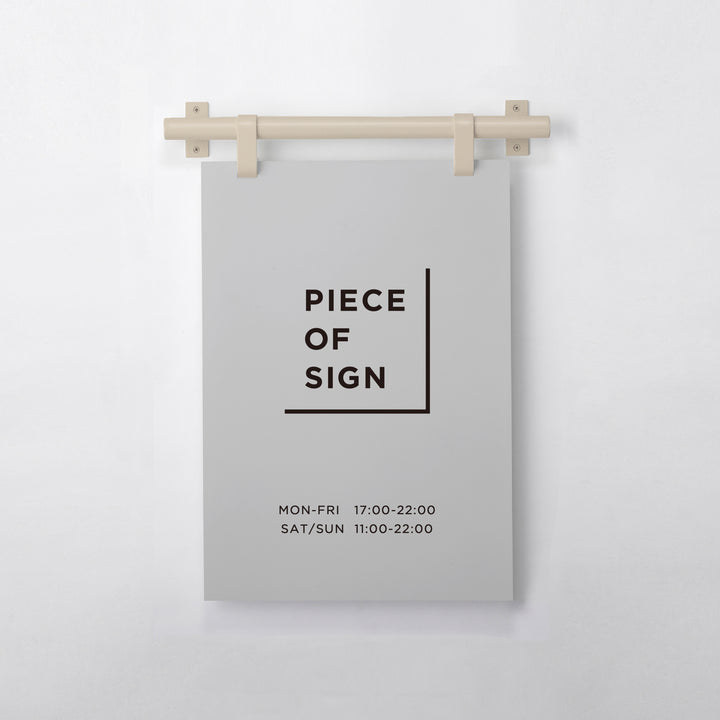 HANGING ウォールサイン 壁掛け L-SIZE - PIECE OF SIGN