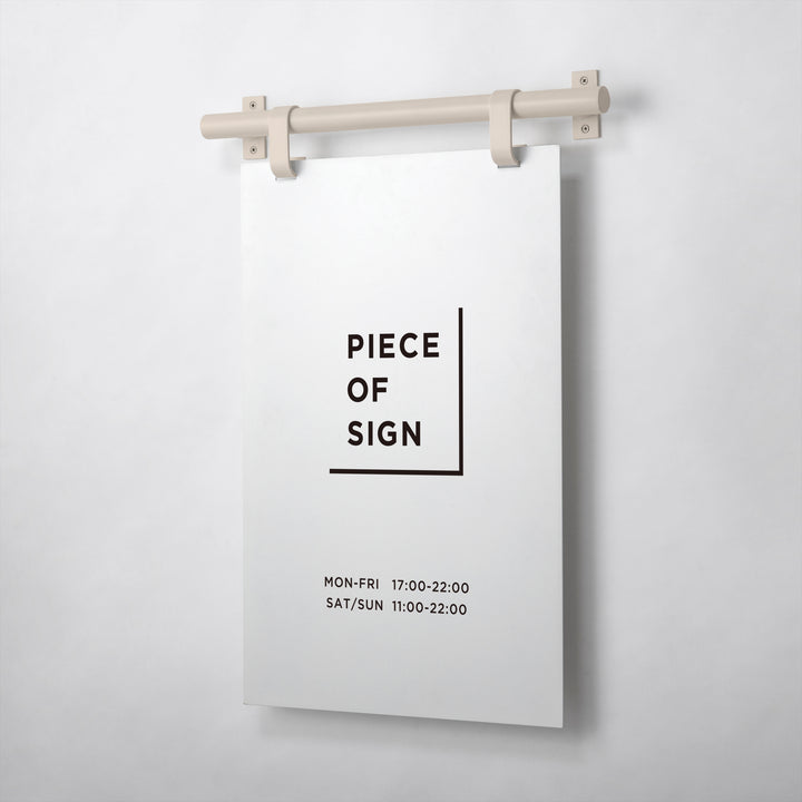 HANGING ウォールサイン 壁掛け L-SIZE - PIECE OF SIGN