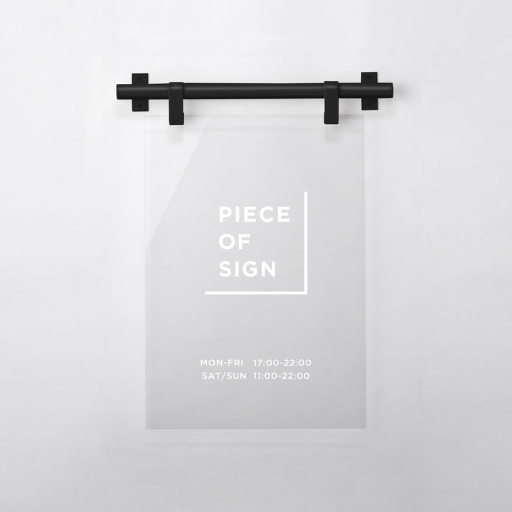 HANGING ウォールサイン 壁掛け L-SIZE - PIECE OF SIGN