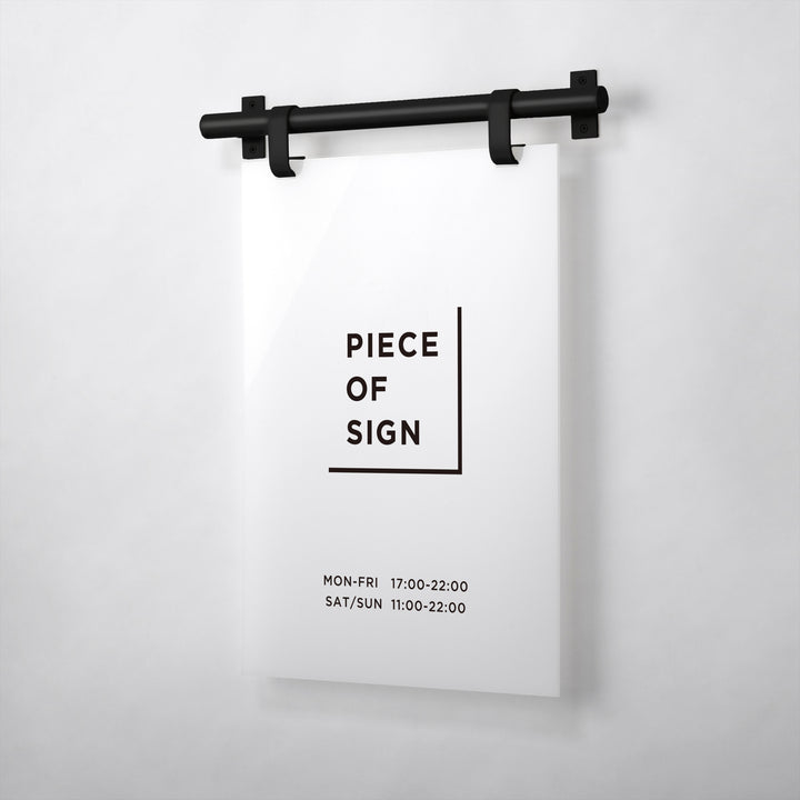 HANGING ウォールサイン 壁掛け L-SIZE - PIECE OF SIGN