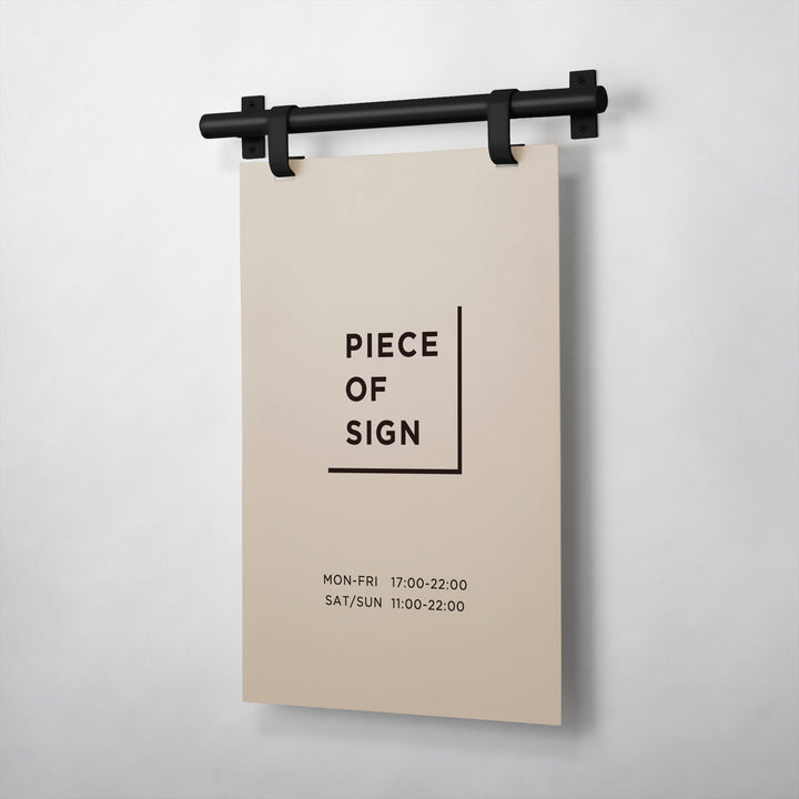 HANGING ウォールサイン 壁掛け L-SIZE - PIECE OF SIGN