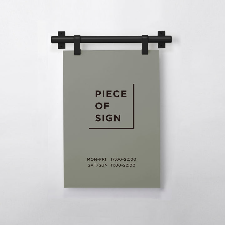 HANGING ウォールサイン 壁掛け L-SIZE - PIECE OF SIGN