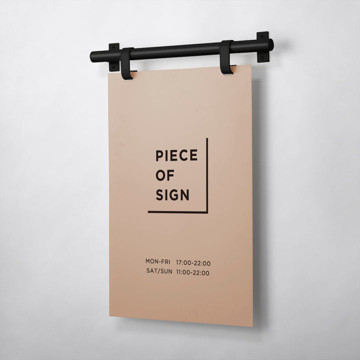 HANGING ウォールサイン 壁掛け L-SIZE - PIECE OF SIGN