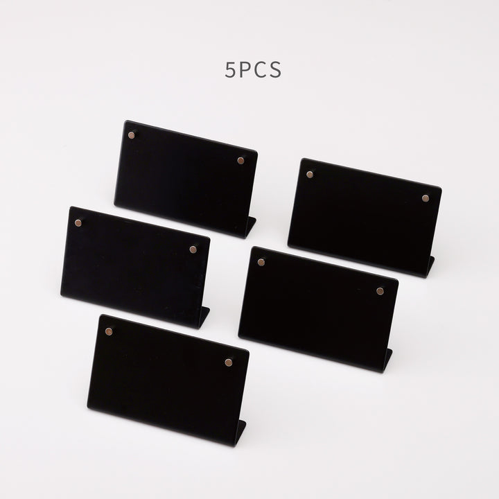 L-SHAPED PRICE POP スタンド - 紙差し替えタイプ