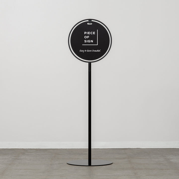 ROUND FRAMED スタンドサイン - PIECE OF SIGN