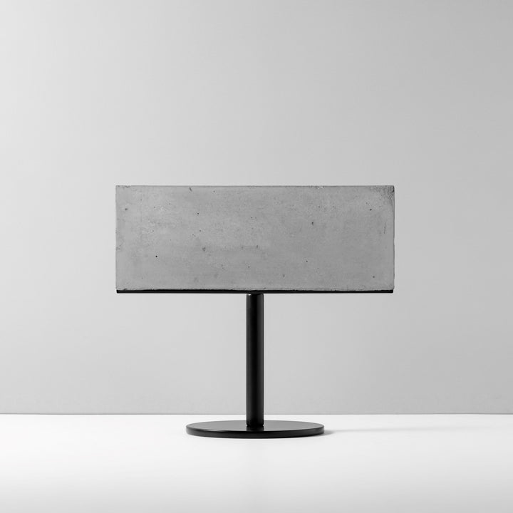 TABLE POLE ブロックサイン- BLACK - PIECE OF SIGN