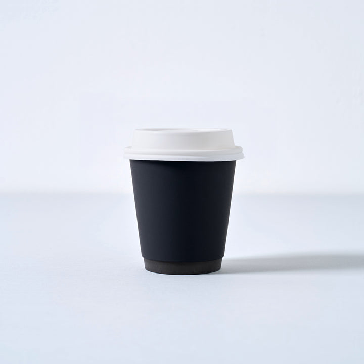 PAPER SUEDE CUP + LID Set - 1,000 pcs
