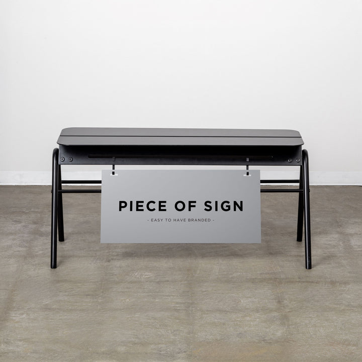 STEEL ベンチサイン - PIECE OF SIGN