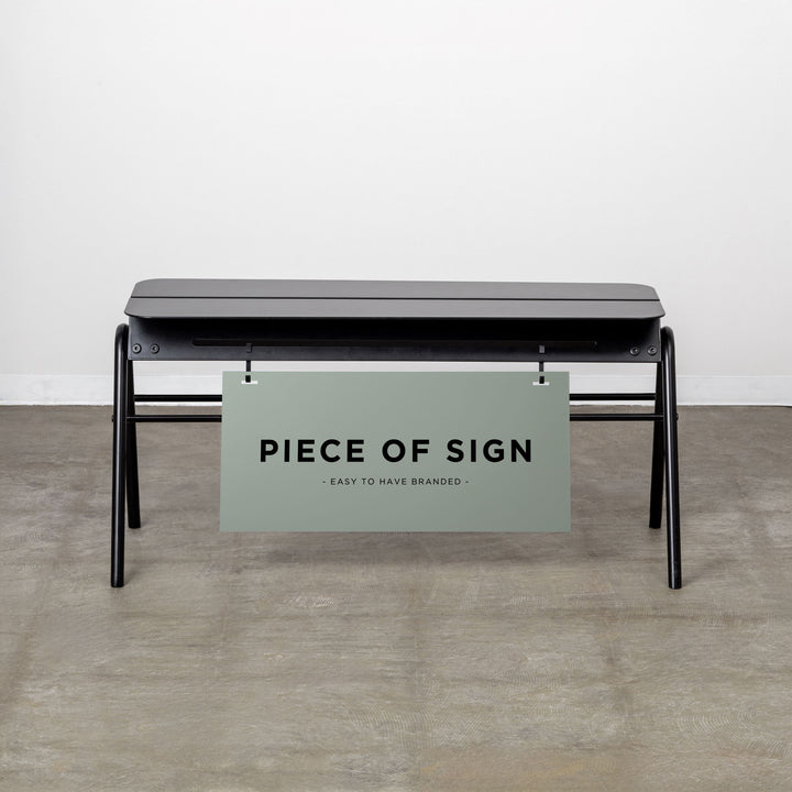 STEEL ベンチサイン - PIECE OF SIGN