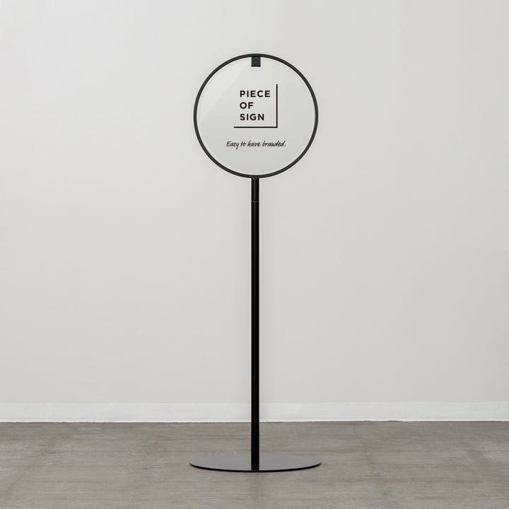 ROUND FRAMED スタンドサイン - PIECE OF SIGN