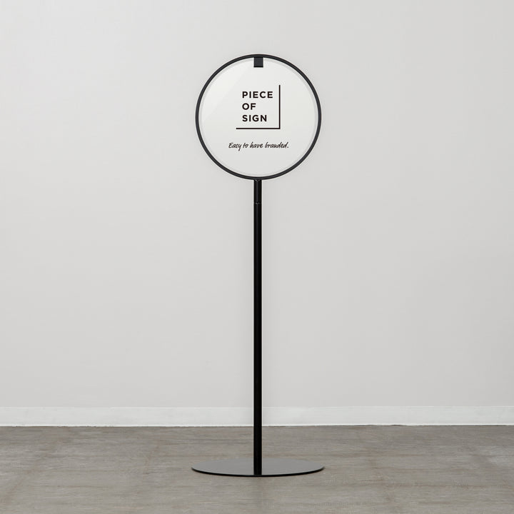 ROUND FRAMED スタンドサイン - PIECE OF SIGN