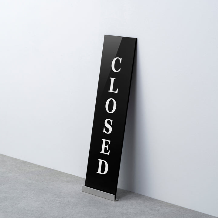 OPEN & CLOSED 床置きサイン - PIECE OF SIGN